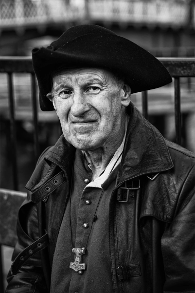 Man in a tricorn hat