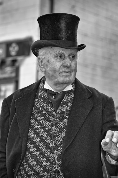 Man in a top hat