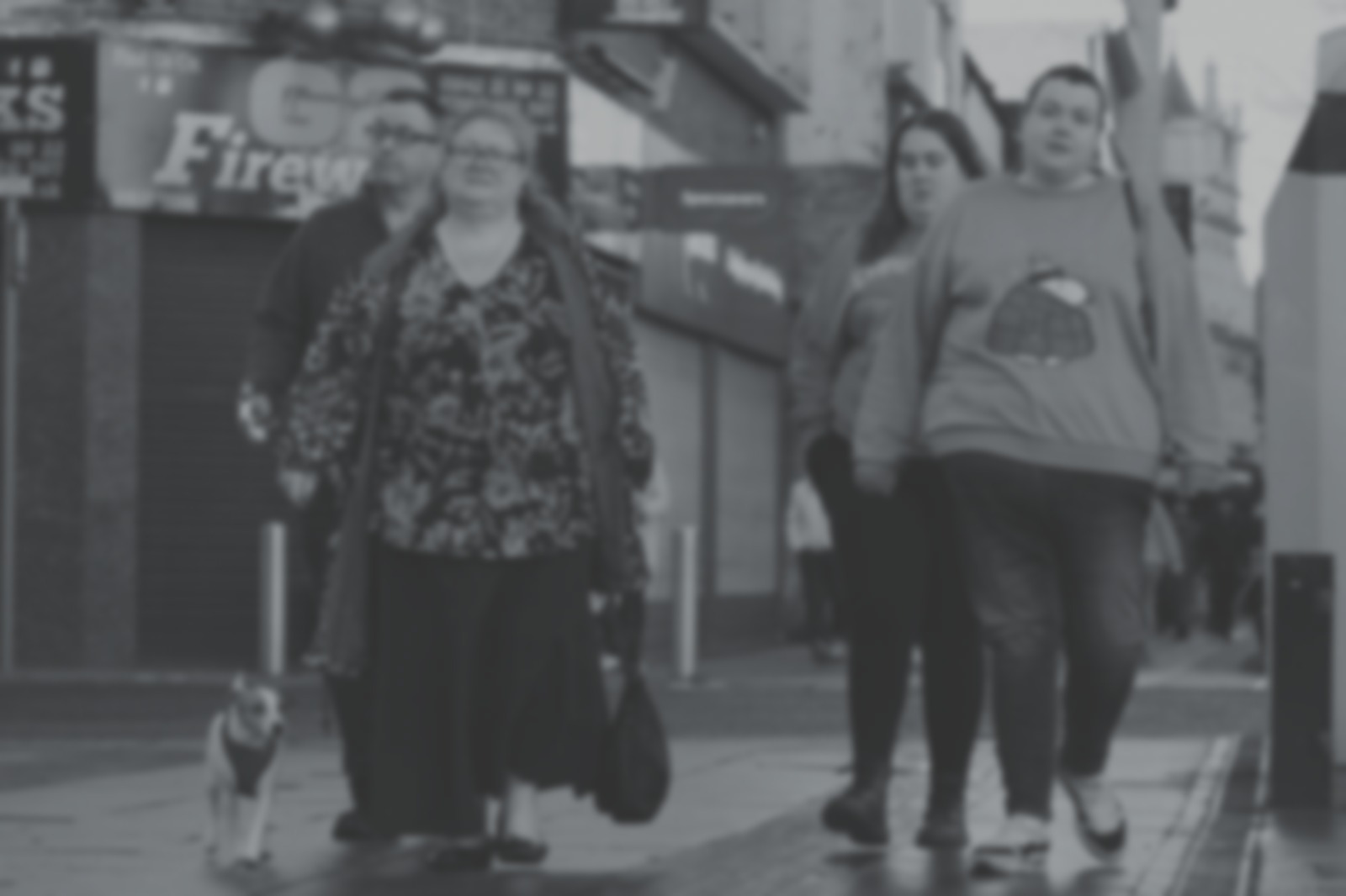 Family walking, Middlesbrough — developed as decile 1