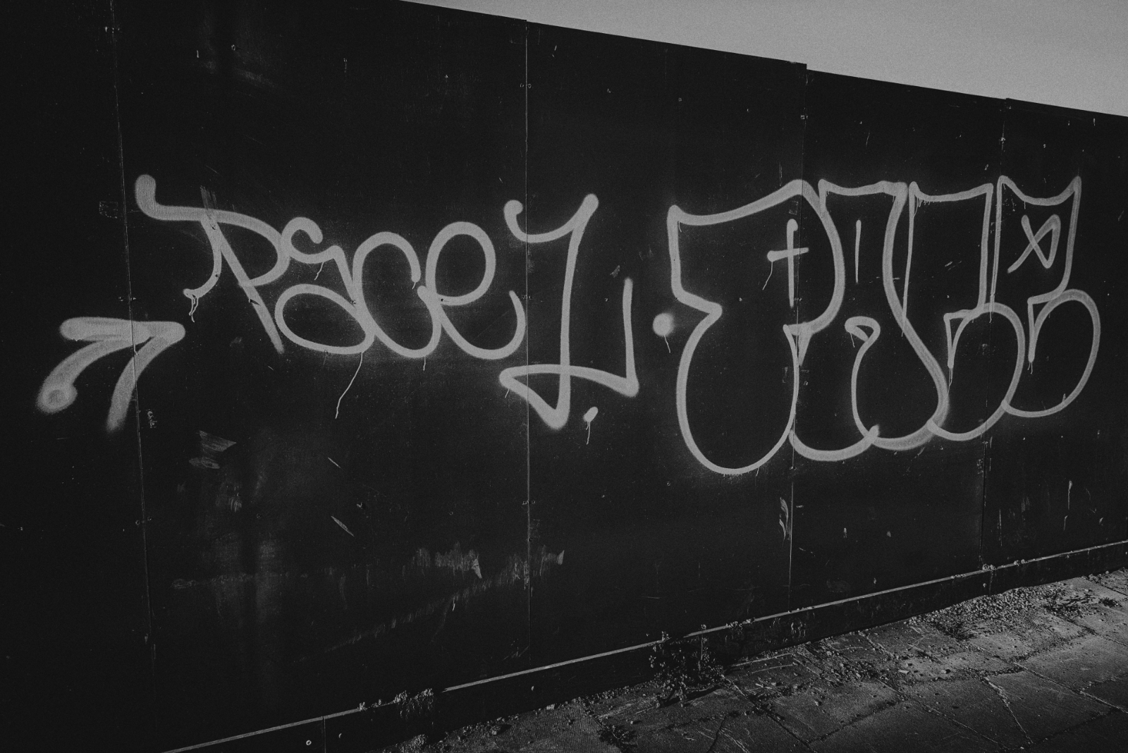 Neglect, forgotten, powerless, hopeless — terraced street frame from the movement